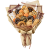 Букет с пончиками и круассанами «Пончик&Co.»